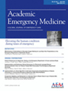 ACADEMIC EMERGENCY MEDICINE杂志封面
